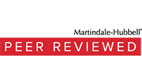 Martindale-hubbell Peer Reviewed